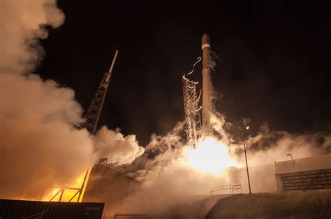 The Falcon Has Landed Spacexs Historic Rocket Landing In Photos