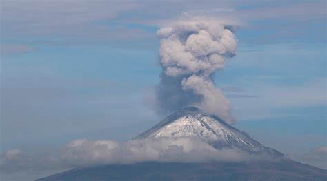 Popocatépetl Registra 194 Exhalaciones Tres Explosiones Y Tres Sismos
