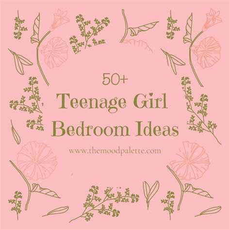 50 Best Bedroom Decor Ideas For Teenage Girls The Mood Palette