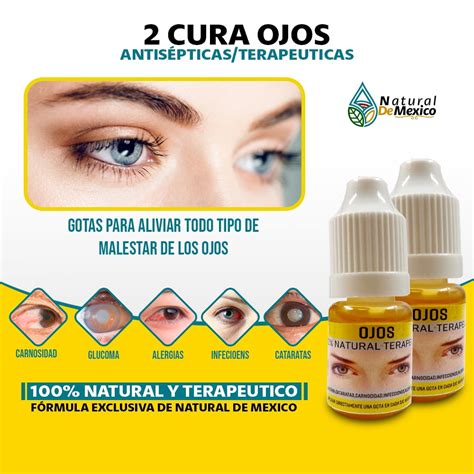 Buy Gotas Para Los Ojos A Base De Miel Pack De 2 Lubrica Eye Cure