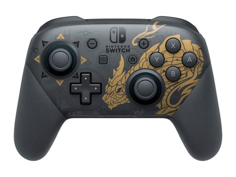 Nintendo Switch Pro Wireless Controller Monster Hunter Rise Edition ...