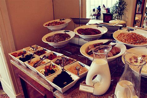 Seasonal fruit (usually an upgrade option) assorted cereals and dried fruits (usually an upgrade option) when to choose this option: Continental Breakfast Table Set Up & Table Set Up For ...