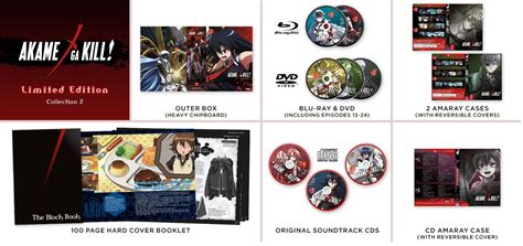 Buy Bluray Akame Ga Kill Collection 02 Premium Box Blu Ray