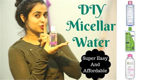 How to make micellar water makeup remover diy thelifestyleluxe. DIY Micellar Water | Super easy and Affordable - YouTube