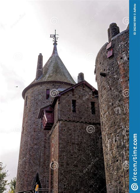 Castell Coch Red Castle Gothic Revival Castle Stock Image Image