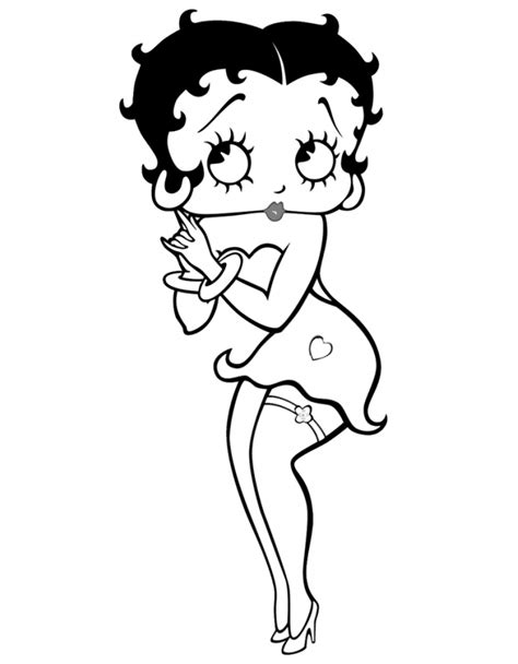 Compartir 74 Dibujos Betty Boop Para Imprimir Vn