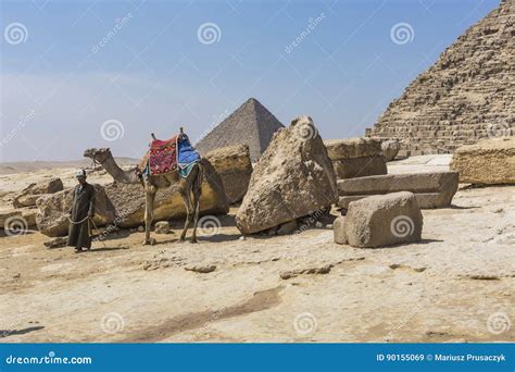 Giza Cairo Egypt September 30 2021 Pyramid Of Cheops The Largest