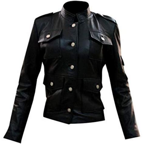 Get Smart Anne Hathaway Agent 99 Black Leather Jacket