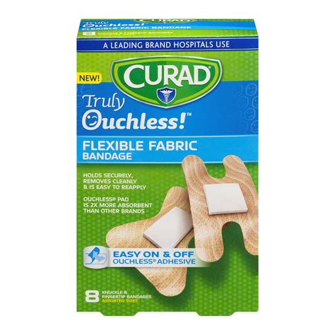 Curadr Truly Ouchlesstm Knuckle And Fingertip Flexible Fabric