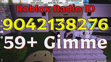 Gimme Roblox Radio Codesids Youtube