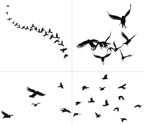Flying Tattoo Crow Tattoo Birds Tattoo Flock Of Crows Crows Ravens