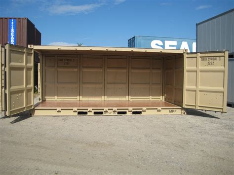 Sea Box 20 X 8 6 Standard Dry Freight Container All Access Full