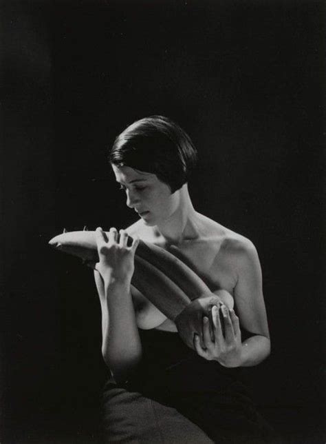 Man Ray Woman Holding Giacomettis Disagreeable Object 1931 32 Man Ray Alberto Giacometti