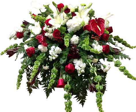 Lots Of Love Casket Spray Flora Funeral Flowers Are Happy