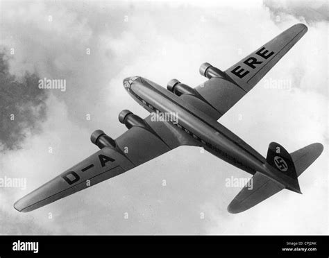 Focke Wulf Fw 200 Condor 1937 Stockfotografie Alamy