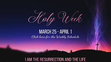 Holy Week Web Banner Owosso First Church Of The Nazarene