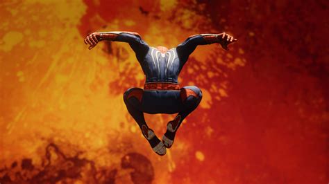 Spiderman Jumping Hd Wallpaperhd Games Wallpapers4k Wallpapersimages