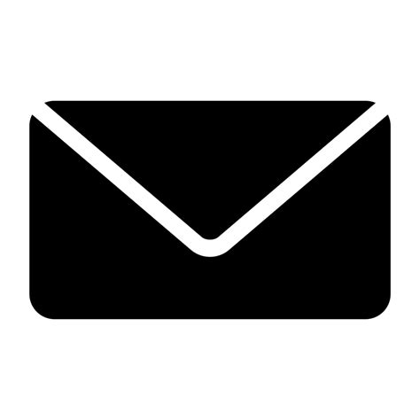 Png آیکون ایمیل Logo Email Png Black دانلود رایگان