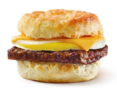 Wendys Sausage Egg And Cheese Biscuit Living On The Cheap