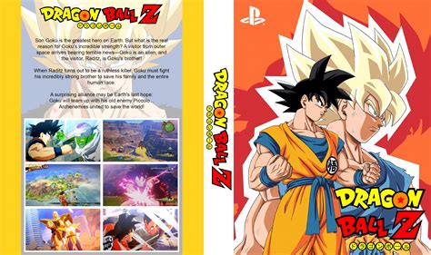 Description:relive the story of goku and other z fighters in dragon ball z: Custom DBZ Kakarot PS4 Cover : kakarot