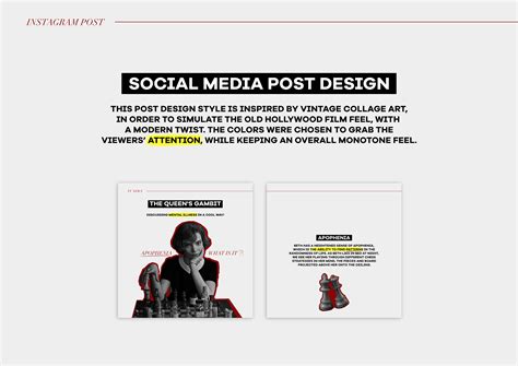 social media post design on behance