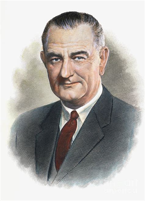Lyndon Bjohnson 1908 1973 Photograph By Granger