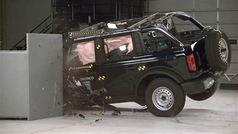 2021 Ford Bronco Crash Test Reveals Acceptable Performance For Head