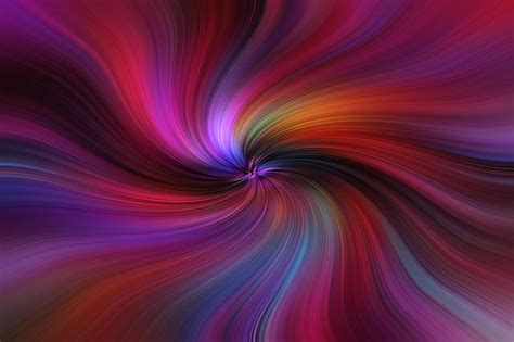 Swirl Of Intense Colors Mystery Of Colors Photograph By Jenny Rainbow
