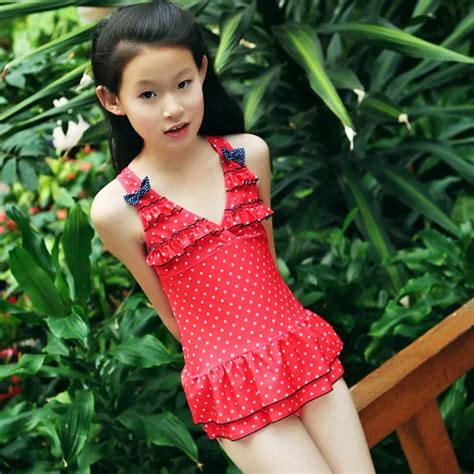 Aliexpress Com Buy New Students Siamese Skirt Swimsuit Girls Cute Korean Girls Big Virgin