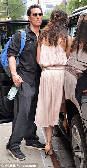 Camila Alves Turns Heads In A Slinky Nude Frock As She Shows Off Her