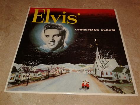 Elvis Christmas Album Loc 1035 New Zealand Vinyl
