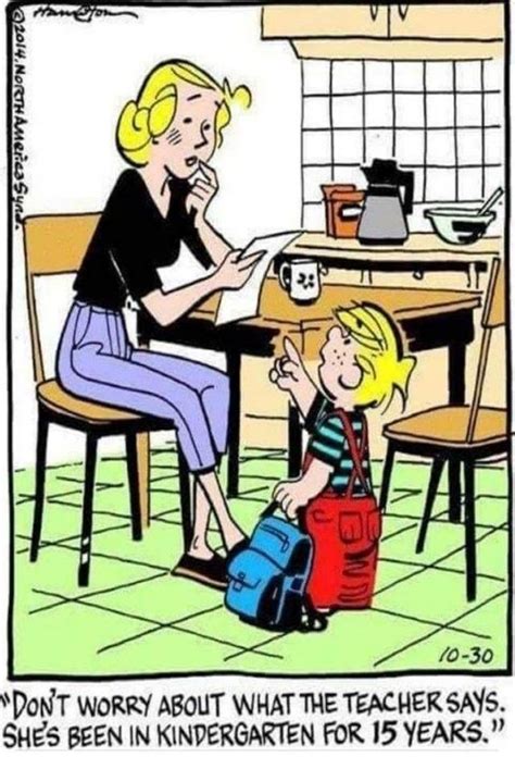 Hilarious Humor Of Dennis The Menace Dennis The Menace Cartoon