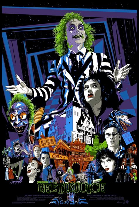 Beetlejuice 1988 Hd Wallpaper From Beetlejuice Movie