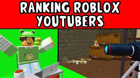 Ranking My Favorite Roblox Youtubers😊 Youtube