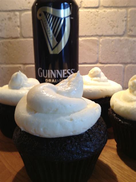 Guinness Cupcakes By My Friend Lidia Just In Time For Stpaddys