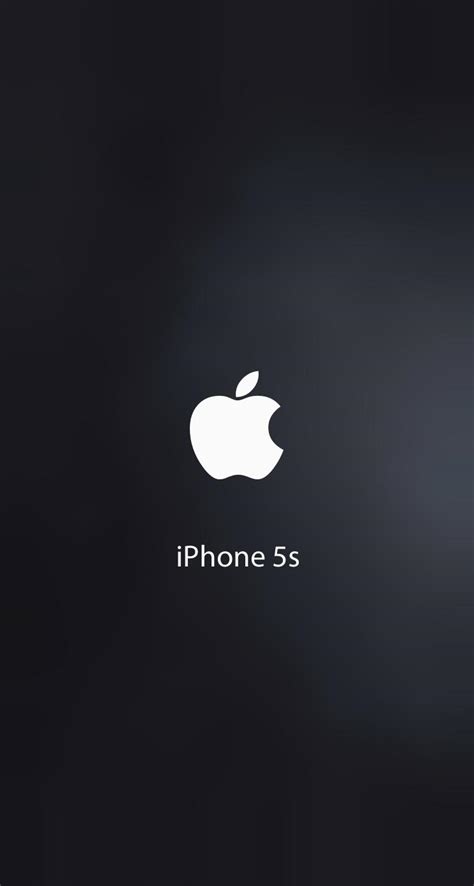 Free Download Iphone 5 Wallpaper 5s Apple Logo Black 744x1392 For