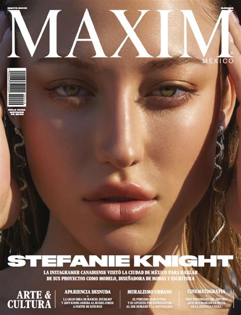 Stefanie Knight En Maxim