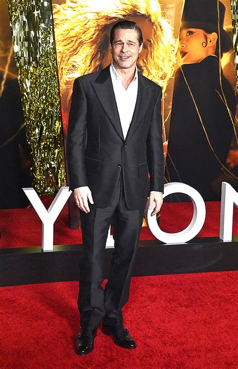 Brad Pitt Ines De Ramon Celebrate His 59th Birthday In Hollywood