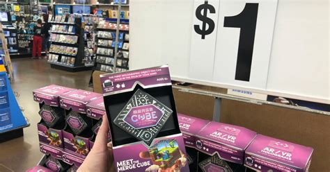 One merge cube provides the equivalent of $10,000 worth of teaching aids for students to learn effectively, anytime and anywhere. Merge Cube ONLY $1 at Walmart (Regularly $15) - Hip2Save