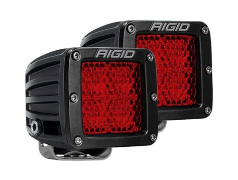 Rigid D Series Pro Rear Facing Led Cube Lights Realtruck