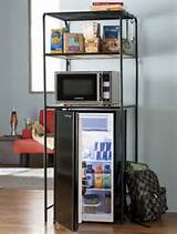 Refrigerator And Microwave Stand
