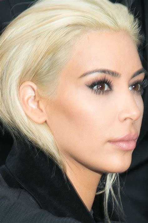 how to go platinum blonde according to kim kardashian s colorist platinum blonde hair kim