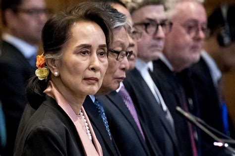 Aung san suu kyi, human rights activist and opposition leader whose party, the national league for democracy, came to power in myanmar after the 2015 elections. Aung San Suu Kyi told to 'stop the genocide' in UN court ...