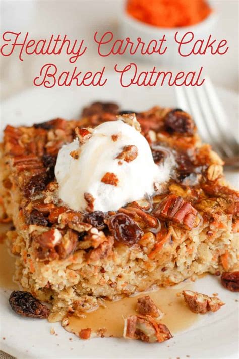 Cream together the coconut oil and sugars. Healthy Carrot Cake Baked Oatmeal | Erin Lives Whole