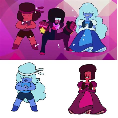 I Swapped Around Ruby And Sapphires Outfits Not Very Proud Of Ruby