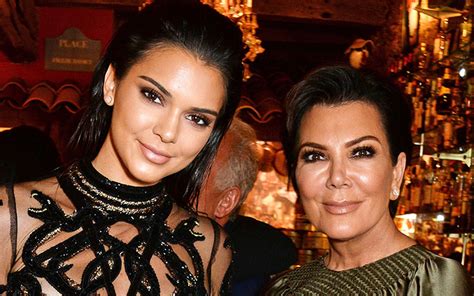 Kris Jenner Recently Post A Nude Picture Of Kendall Jenner Glamour Fame