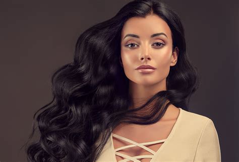 X Black Hair Darina Dashkina Face Long Hair Woman Model