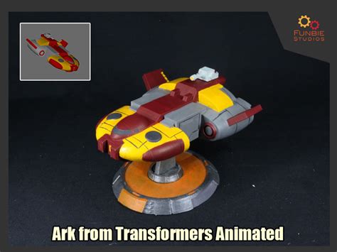 3d File Iconic Ship Series Ark From Transformers Animated 🚢・3d Print