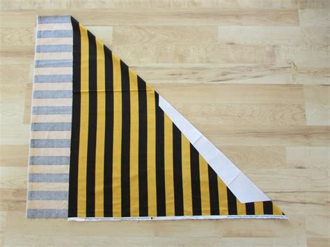 Create Kids Couture How To Make Fabric Stripes Turn Diagonal