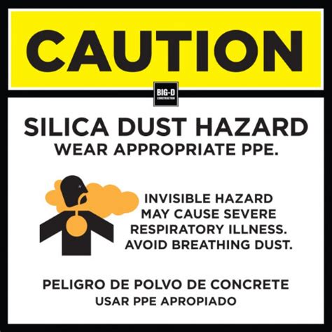 Silica Dust Hazard